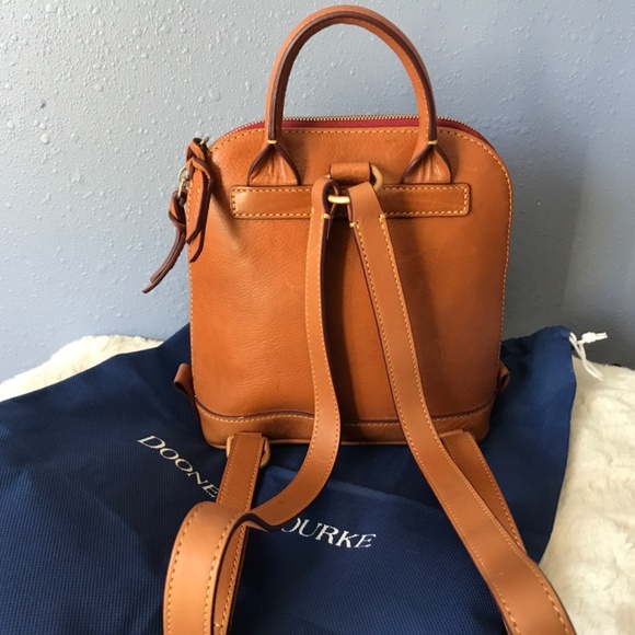 Dooney and Burke Florentine small Zip Pod Backpack - Picture 3 of 11